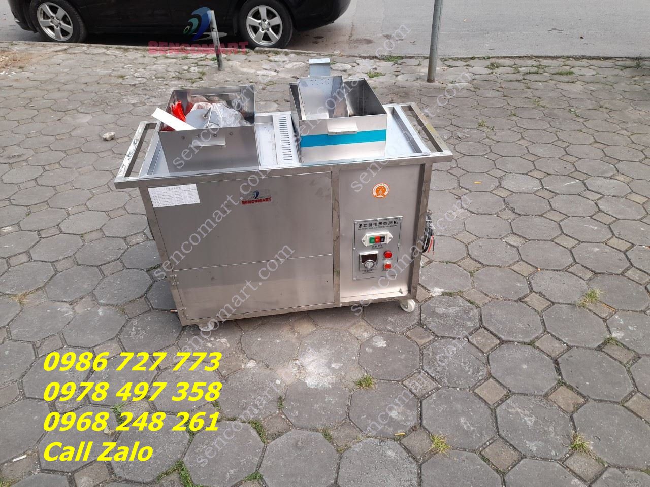 Máy Rang Hạt Chạy Điện 6.5kg/h SC65-RH