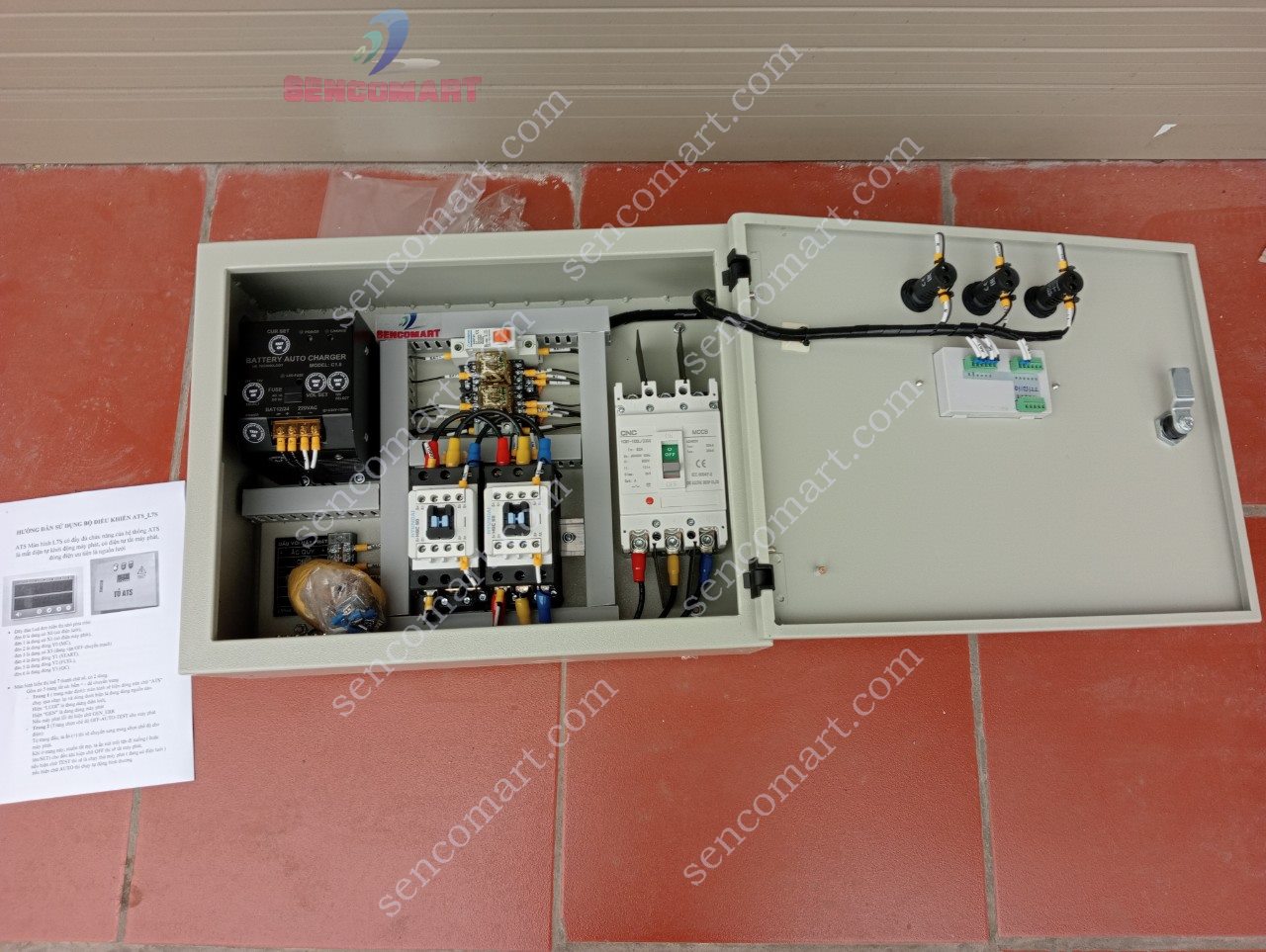 Thiết Bị Tự Động Chuyển Đổi Nguồn Điện ( Tủ ATS Lắp Máy Phát Điện Xuất Xứ Nhật Bản)