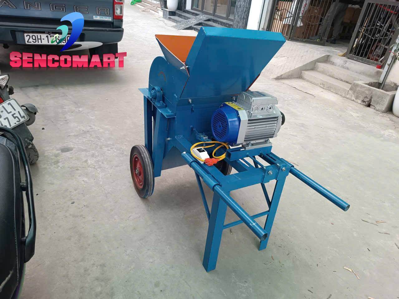 Máy nghiền đất mẫu mới 2026, có đĩa nghiền và dao chém