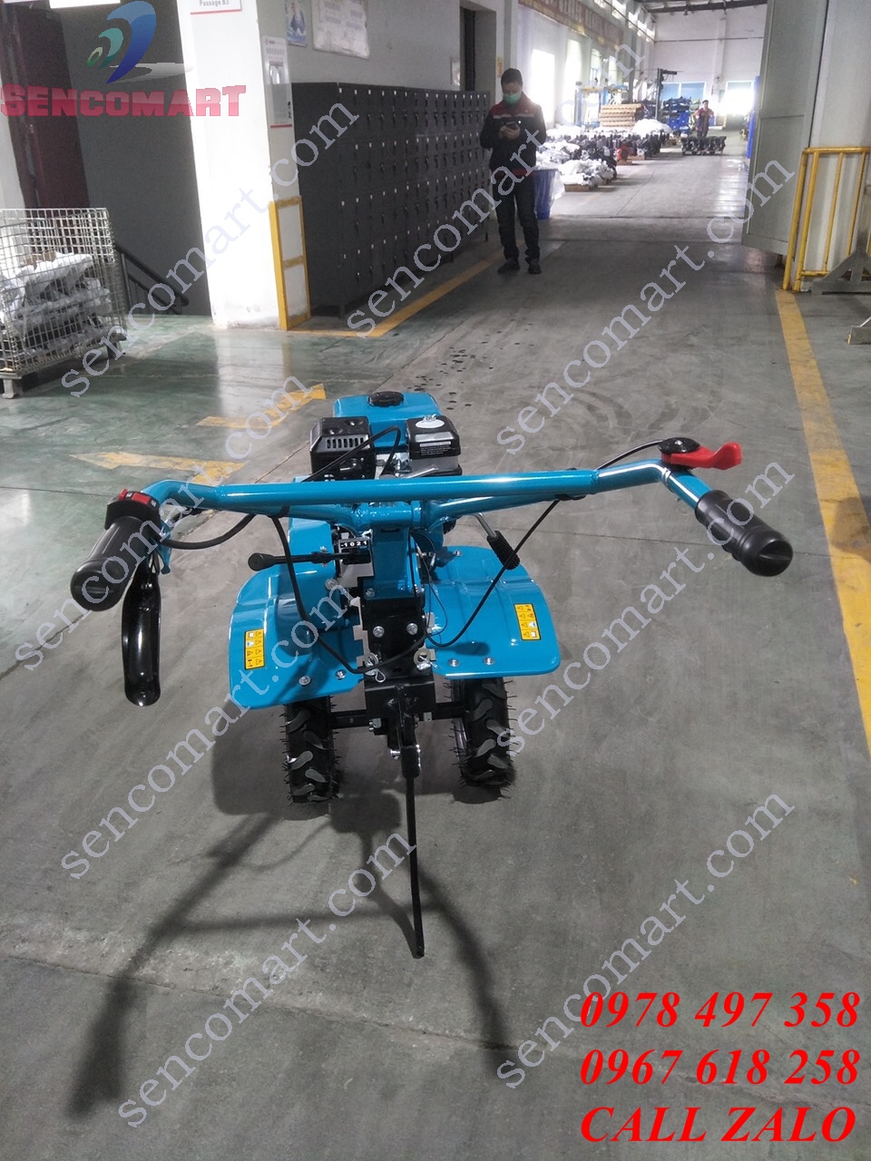 Máy lên luống tạo rãnh Benley 860 đời mới- Máy Xới Đất Chạy Xăng 7HP Benly 860