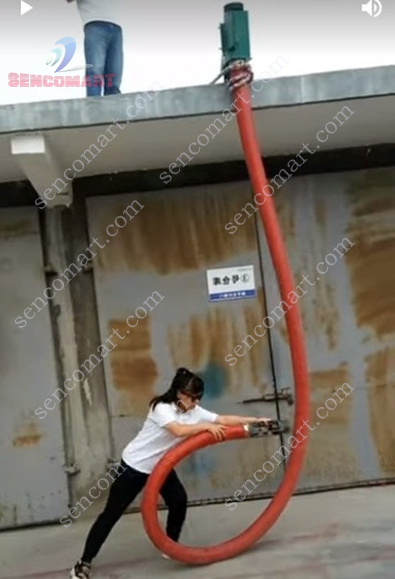 Máy hút nông sản, máy hút cà phê ngô thóc dây dài 6m công suất 4kw