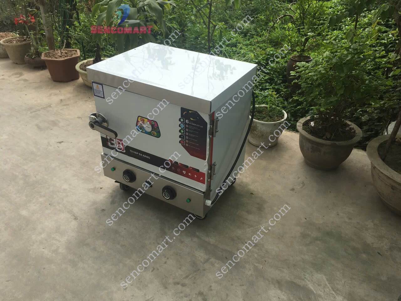 TỦ NẤU CƠM 4 KHAY CÓ HẸN GIỜ