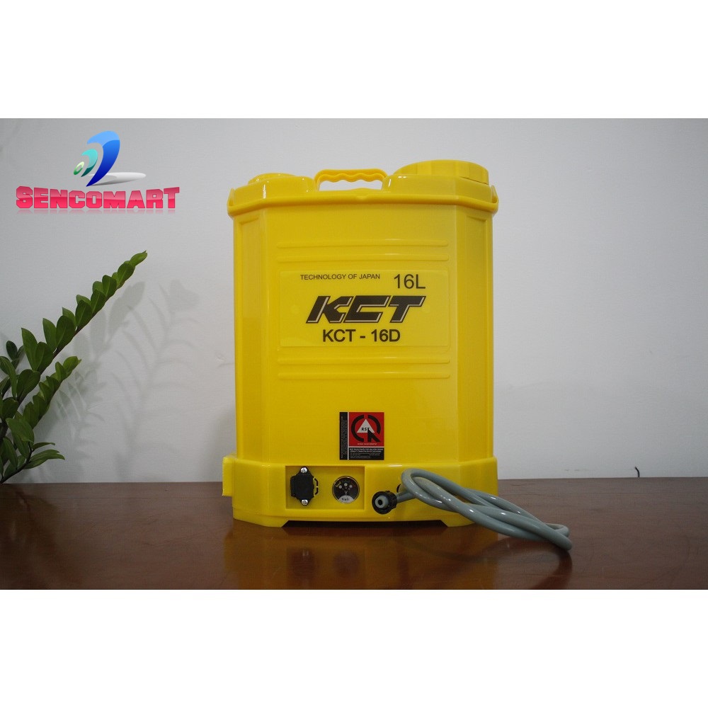 Bình xịt điệN KCT 16D- Máy phun khử khuẩn 16 lít phòng dịch Corona hiệu quả nhất