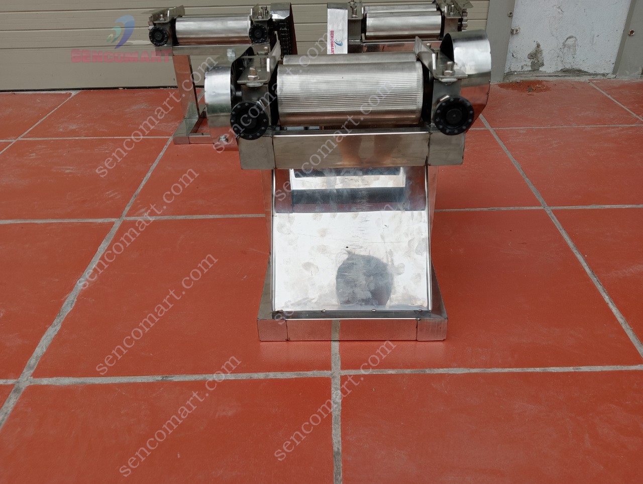 Máy Cán Mực Điện Có Máng Ốp An Toàn