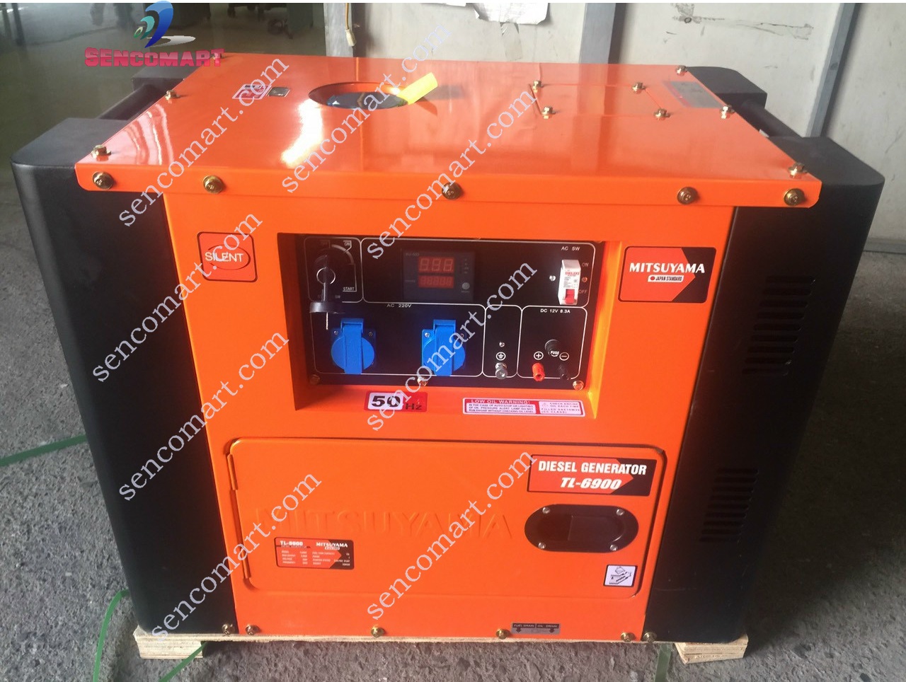 Máy Phát Điện Chạy Dầu 5Kw Mitsuyama TL-6900
