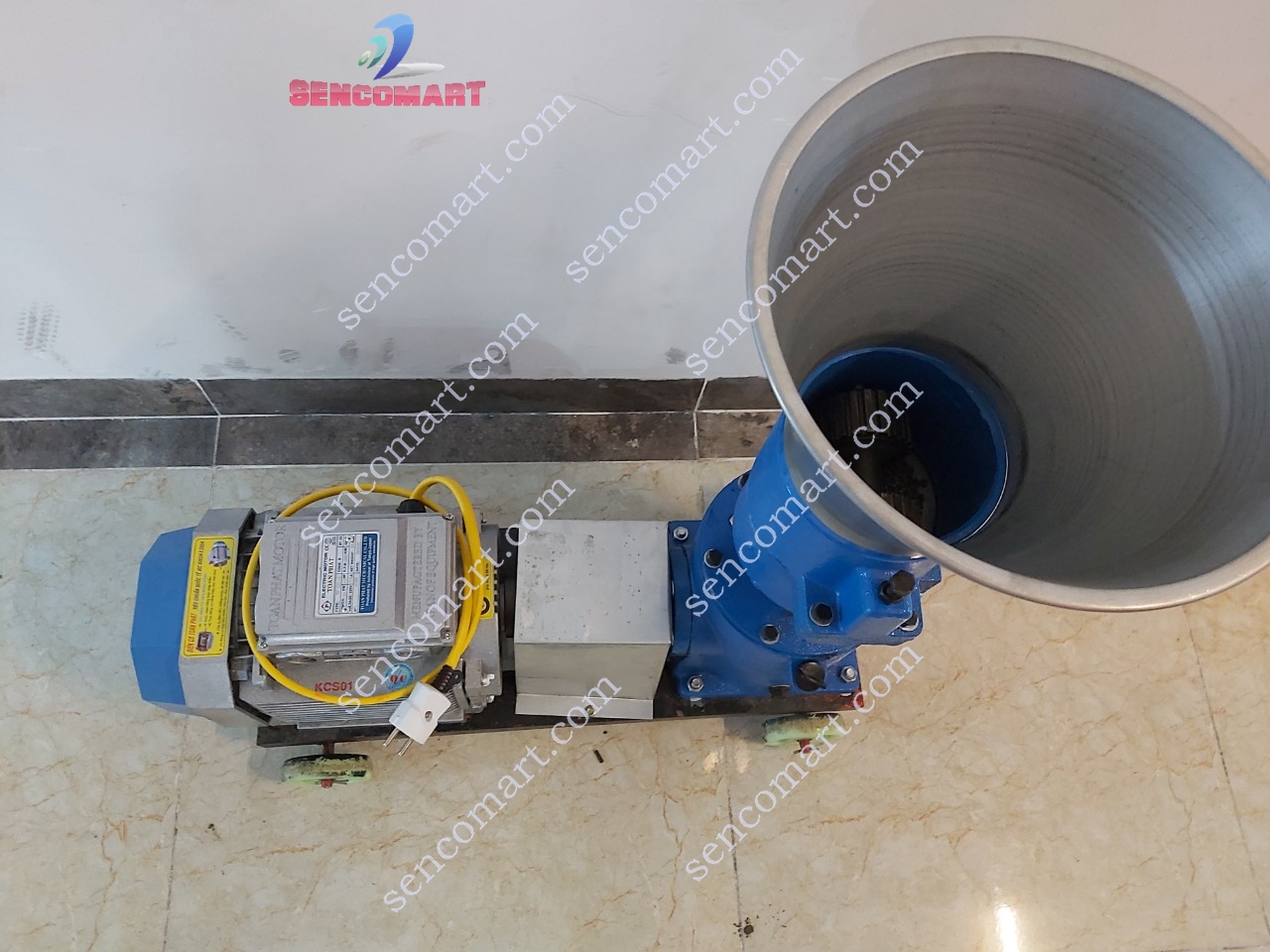 Máy ép cám viên động cơ toàn phát 3,5kw Model 150S PLUS