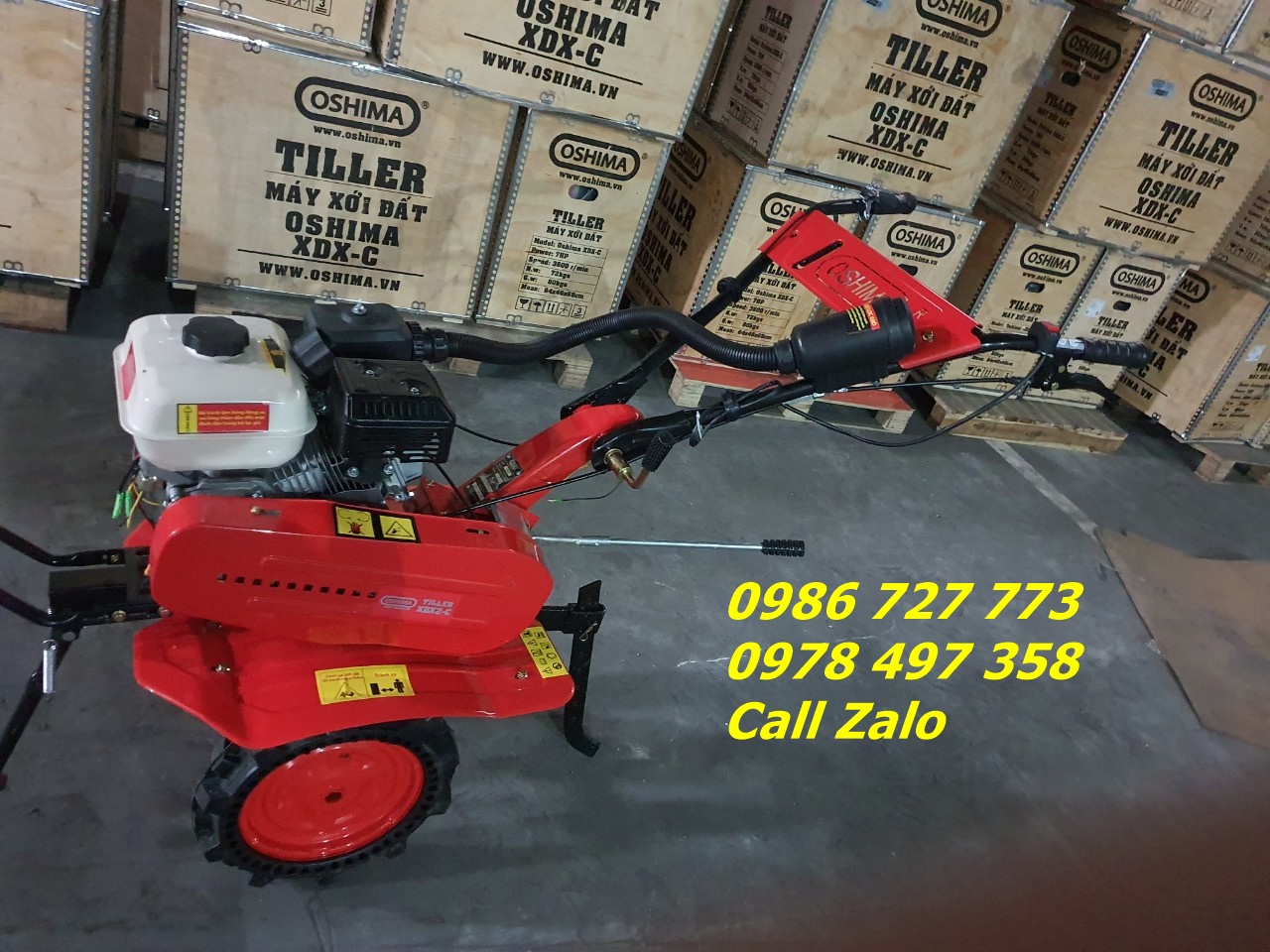 Máy xới đất oshima XDX-C phiên bản mới