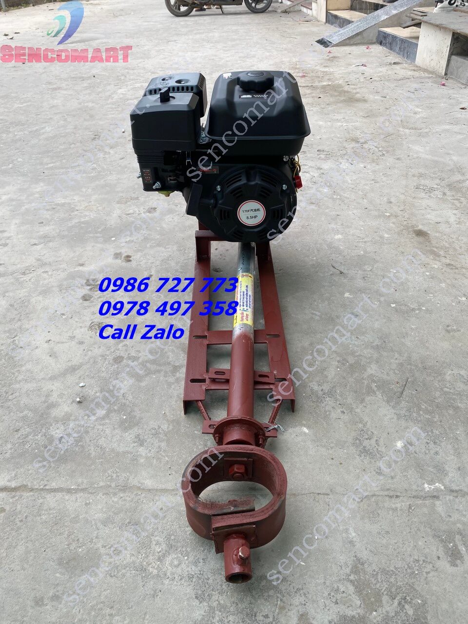 Máy Hút Bùn, Chất Thải Chạy Xăng Cần Cứng Sencomart 2m1