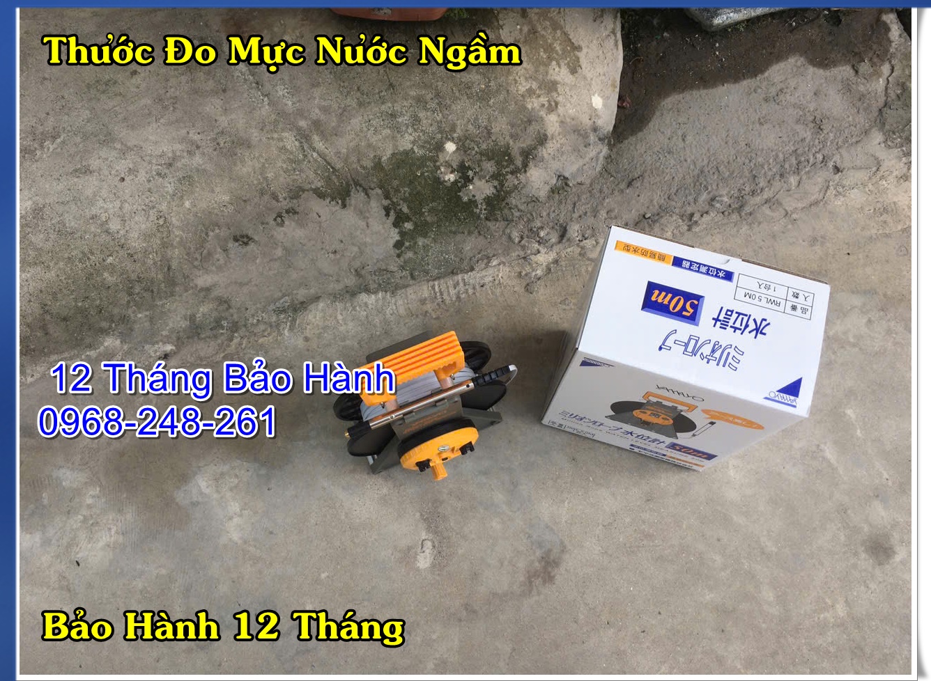 THƯỚC ĐO MỰC NƯỚC NGẦM CHÍNH HÃNG YAMAYO CÓ ĐẦY ĐỦ CO,CQ