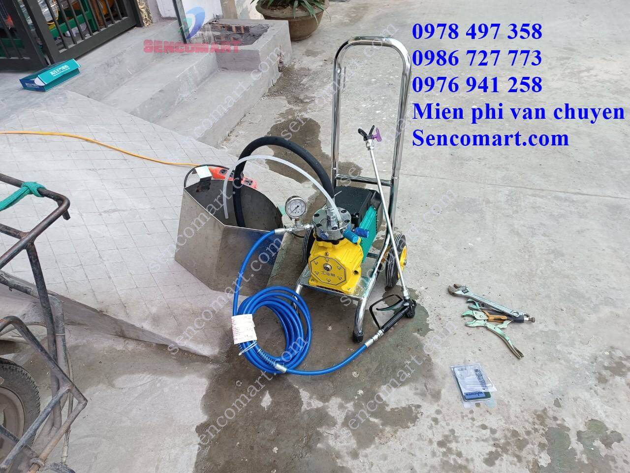 Máy phun sơn động cơ 3500w hàng nhập khẩu chính hãng tốt nhất hiện nay