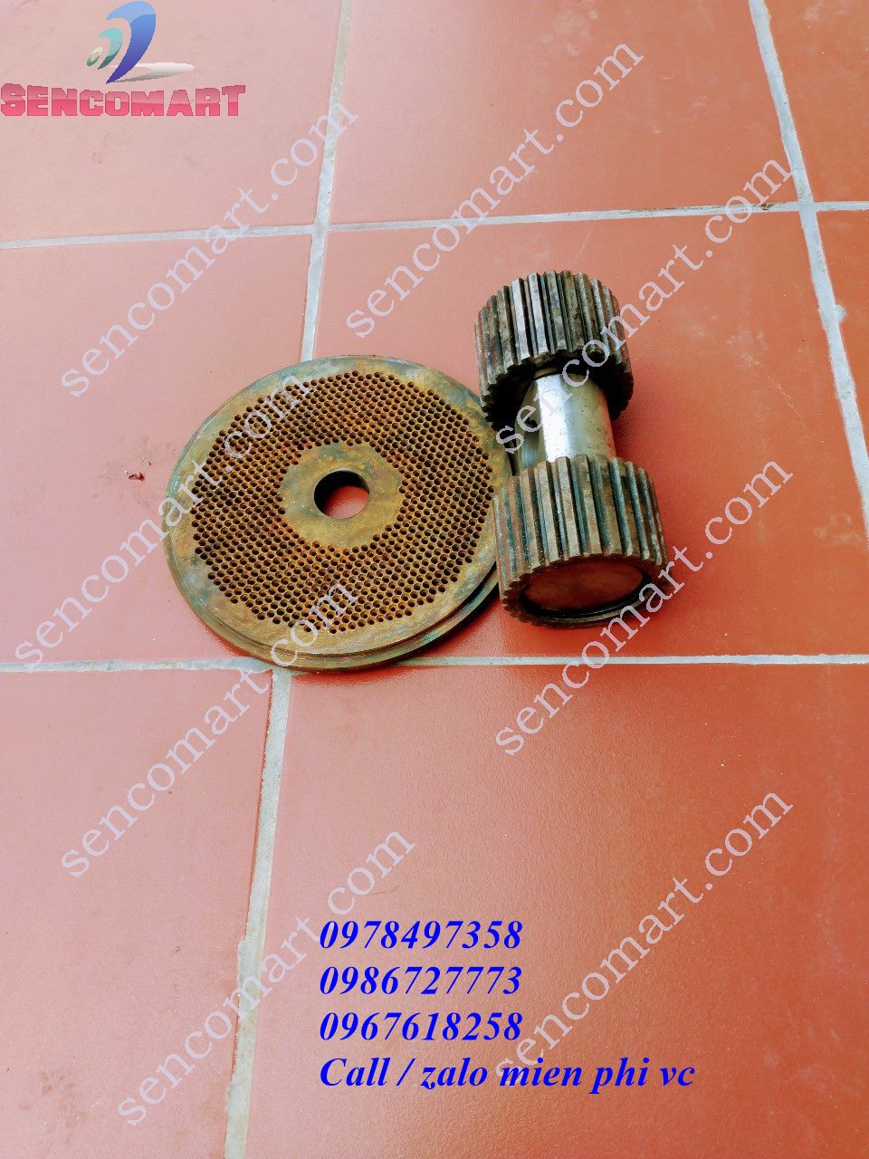 Phụ kiện ép cám viên S250 Sàng + bộ lô tại xưởng