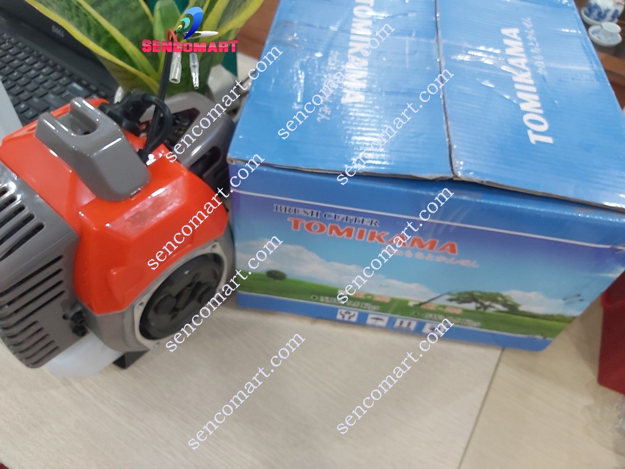 Động cơ máy cắt cỏ 2 thì Tomikama 330 nòng 36mm