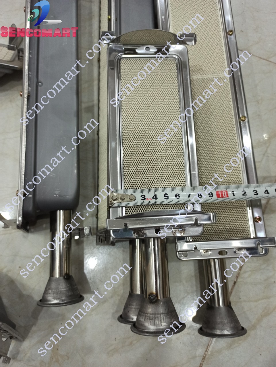 Phụ kiện bếp nướng hồng ngoại, họng đốt ngắn dài bếp nướng không khói