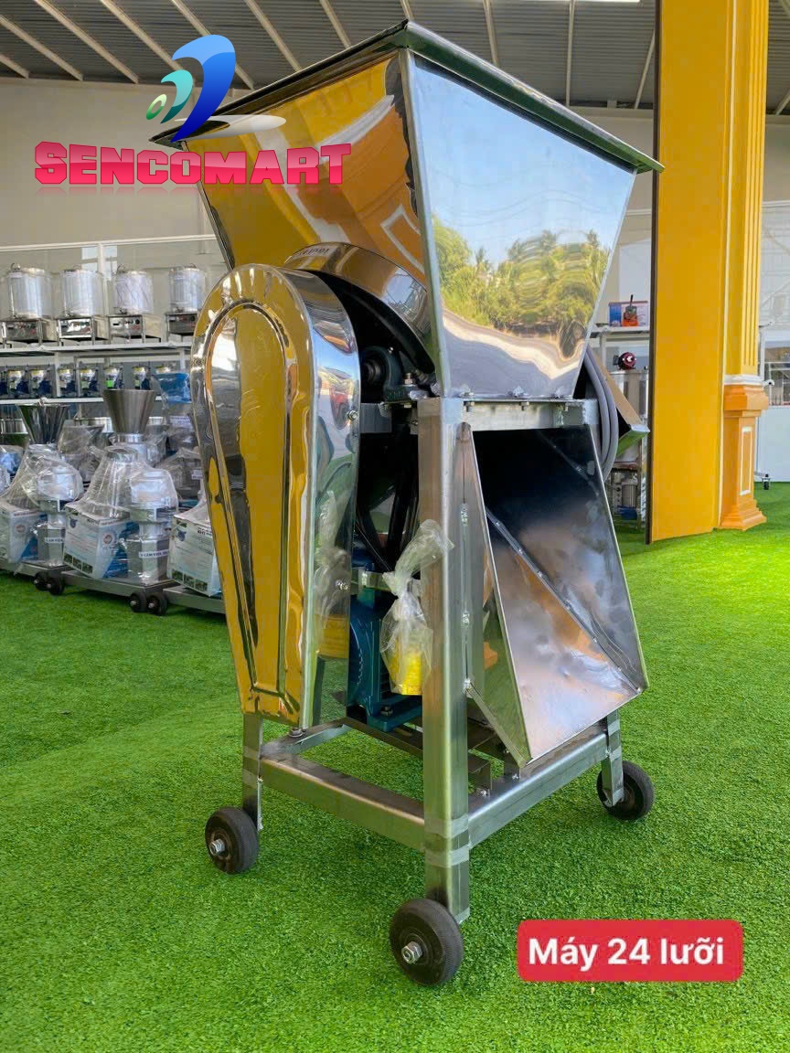 MÁY THÁI CÁ MỒI INOX TOÀN BỘ KHÔNG LO HAN GỈ