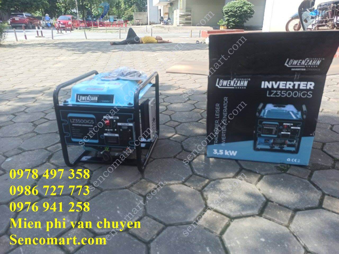 Máy phát điện hàng chính hãng nhập khẩu công nghệ đức, chạy xăng, 3.5kw loại mini dùng cho gia đình