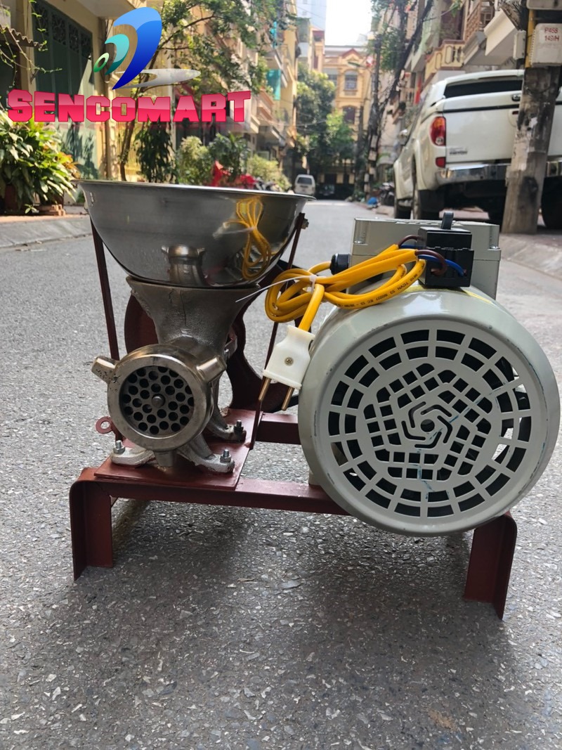 Máy xay xương sụn, xay cổ gà, xay thịt, xay cua cối gang 22 hàng Việt Nam