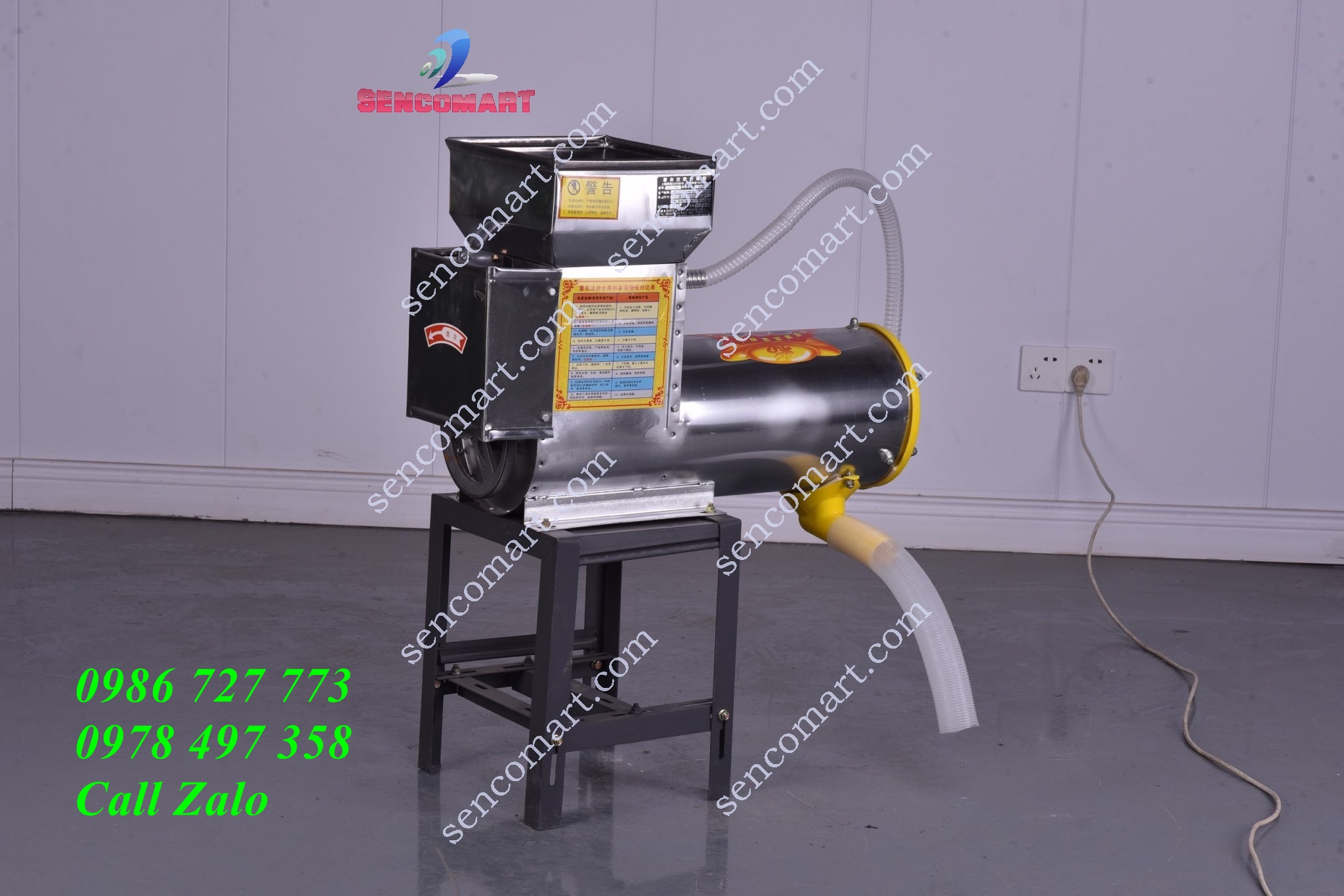 Máy xay tinh bột nghệ, sắn dây, riềng động cơ Toàn Phát 2,2kw Dây đồng 100%