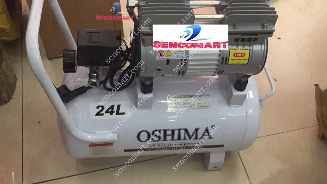 MÁY NÉN KHÍ KHÔNG DẦU OSHIMA 24L
