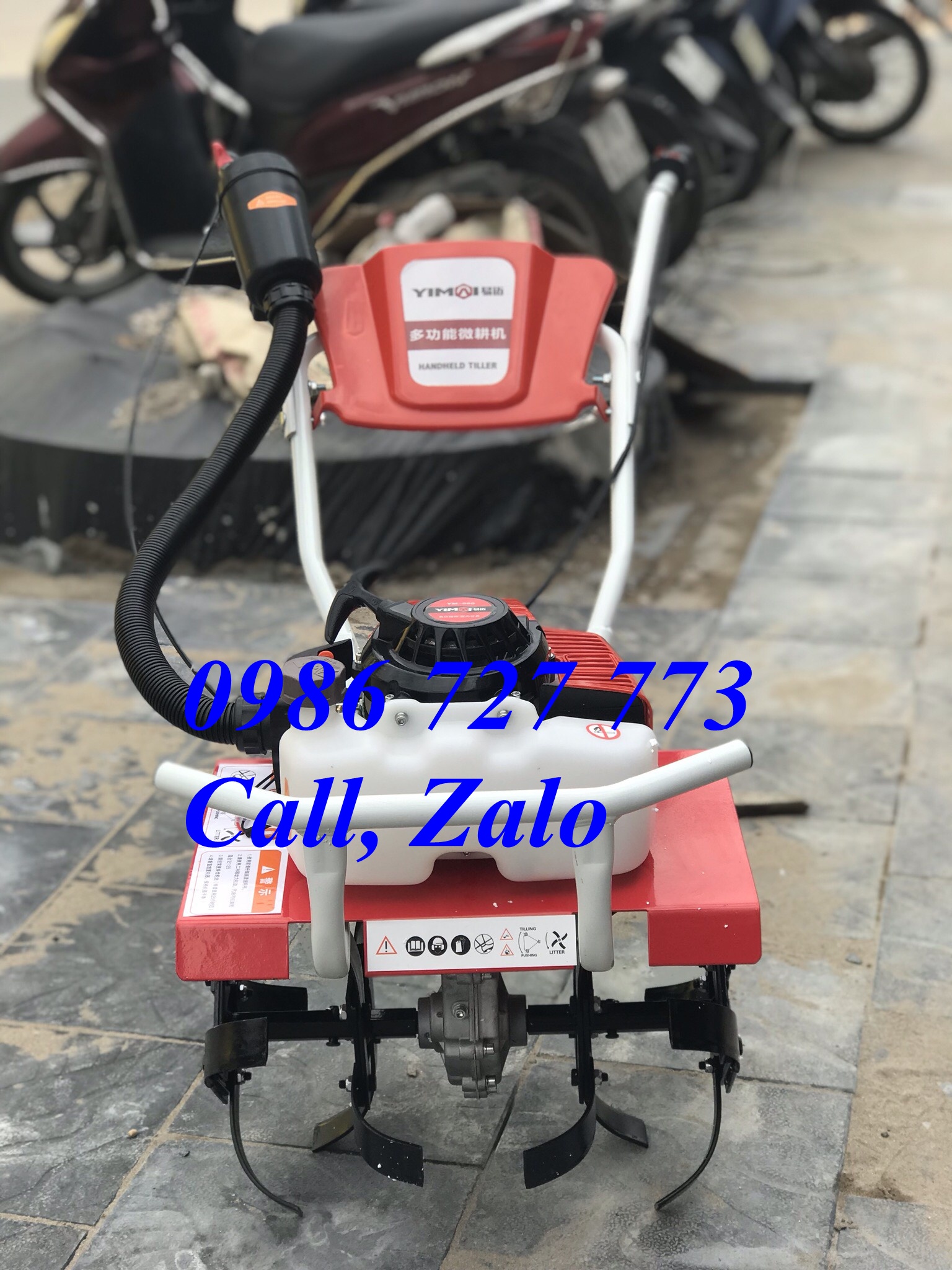 Máy xới đất mini làm vườn YM-680 công suất 2,2kw