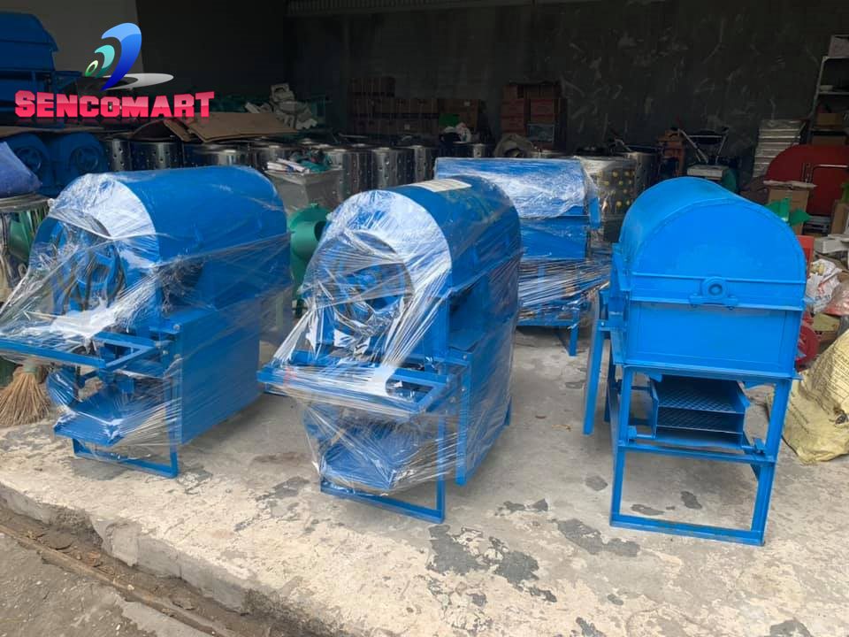 Máy Tuốt Lúa Chạy Xăng Chưa Bao Gồm Động Cơ