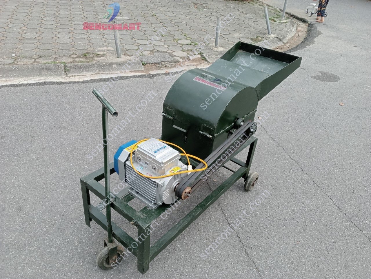 Khung nghiền đất, sàng đất đóng bầu ươm ND-3KW