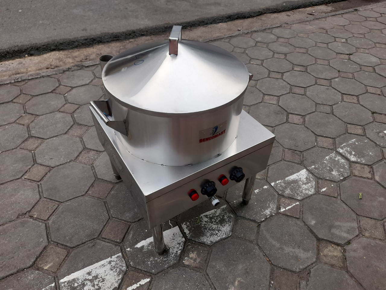 Nồi tráng bánh cuốn, bánh ươt chạy điện đa năng  đường kính 30cm