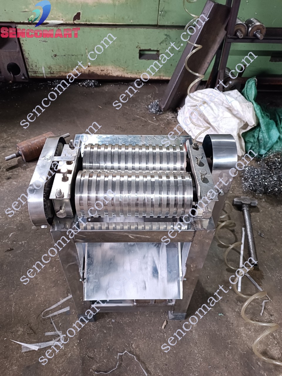 Máy Cắt Bánh Tráng Trộn, Thái Phở, Bánh Canh, Thái Bì Lợn Làm Da Chiên GIòn INOX 304