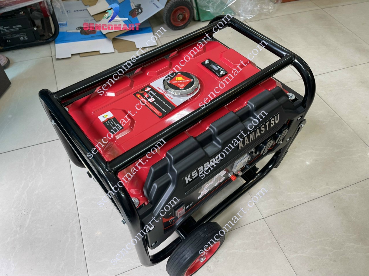 Máy Phát Điện Kamastsu KS3800E đề nổ