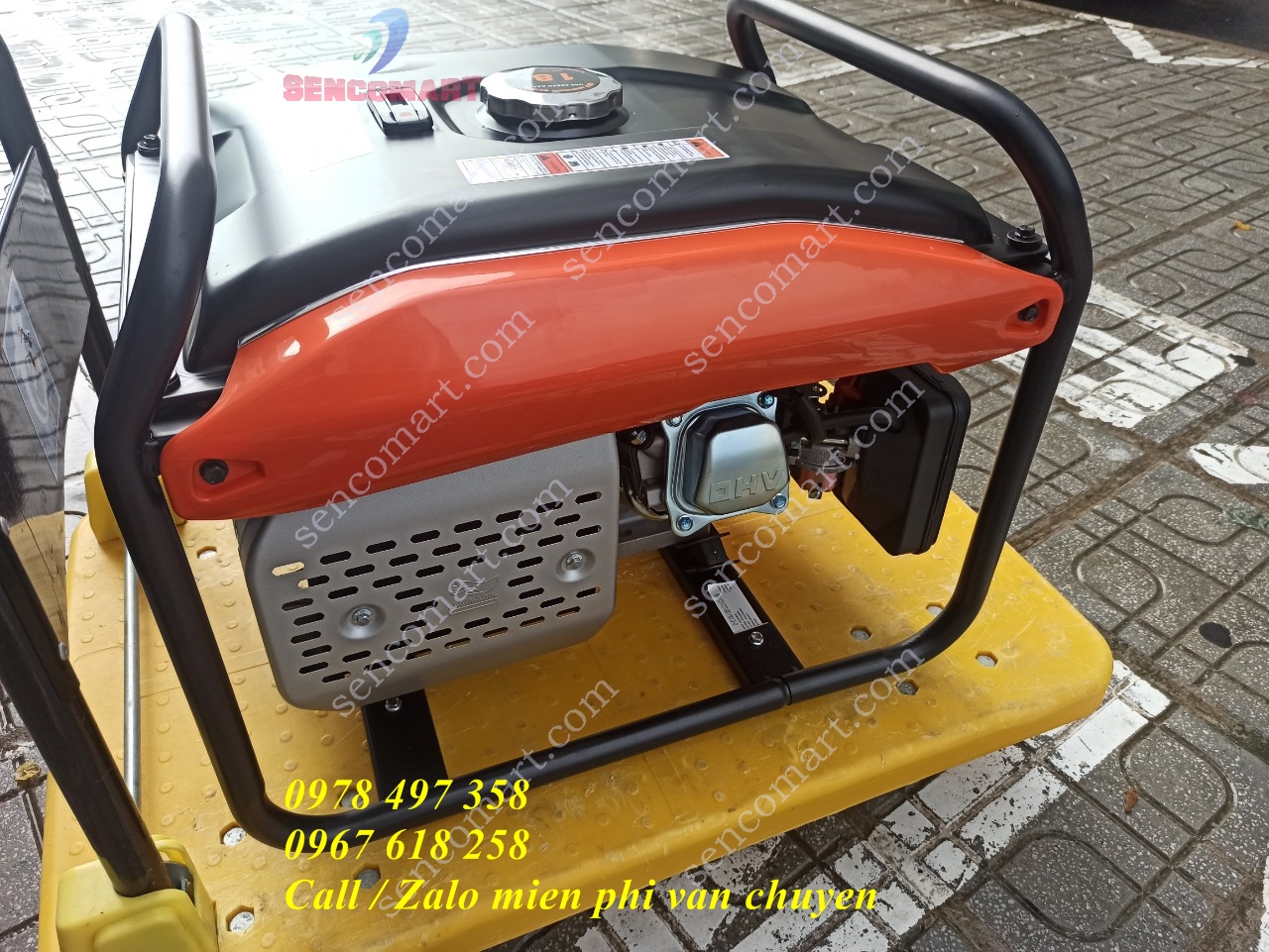 Máy phát điện Huspanda H3600E Đề nổ, giật tay phụ, hàng nhập khẩu, êm đẹp