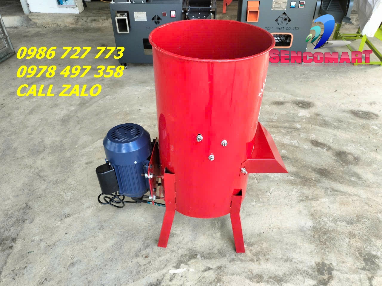 Máy nghiền củ quả làm thức ăn chăn nuôi SC60