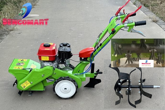 Máy quật cỏ đa năng 4 chức năng CS-YAMAHA 7HP ( xới, xạc, lên luống, băm cỏ)