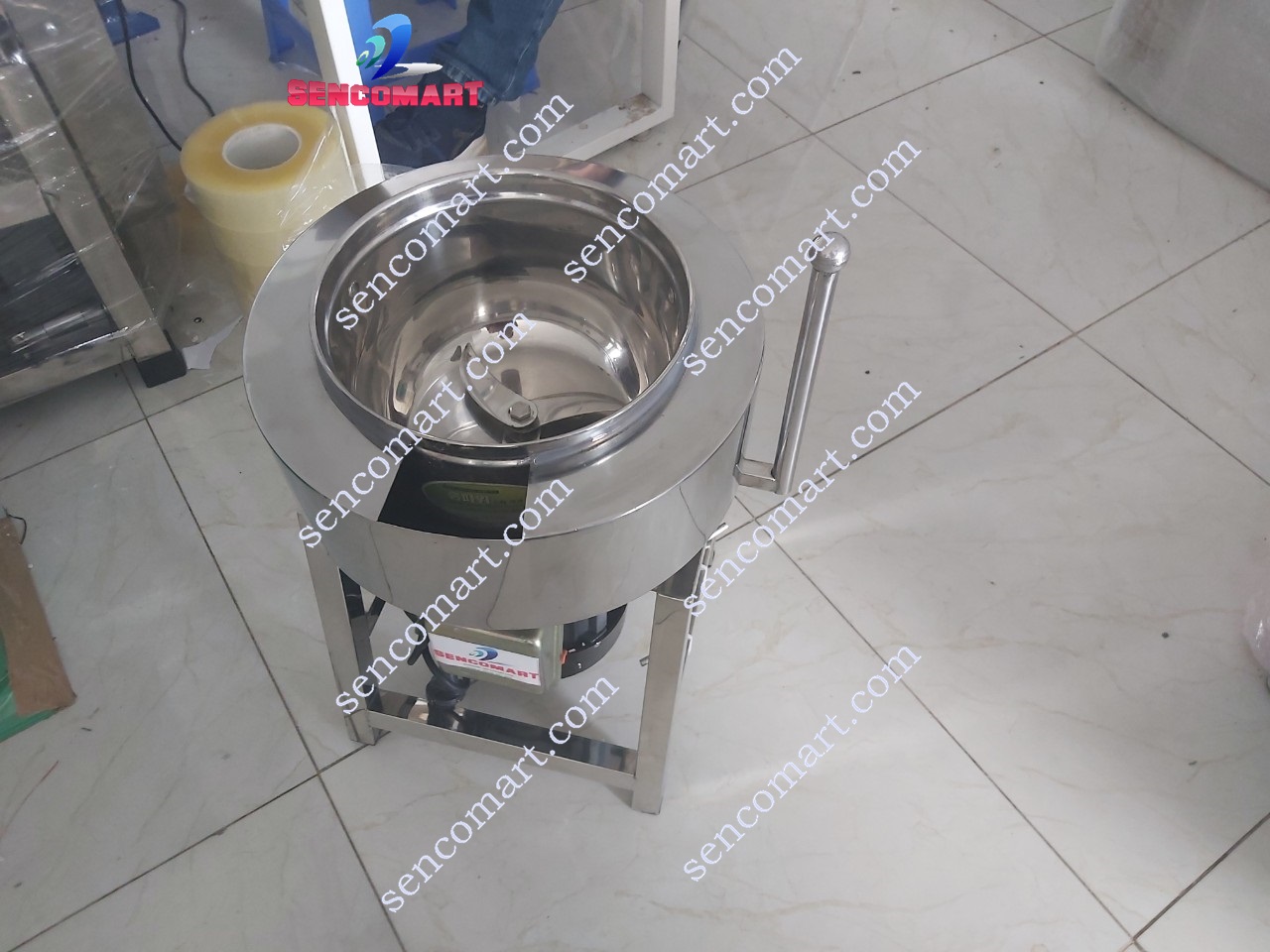 Máy Xay Giò Chả 2KG Có Bao Đá Khung Chữ A