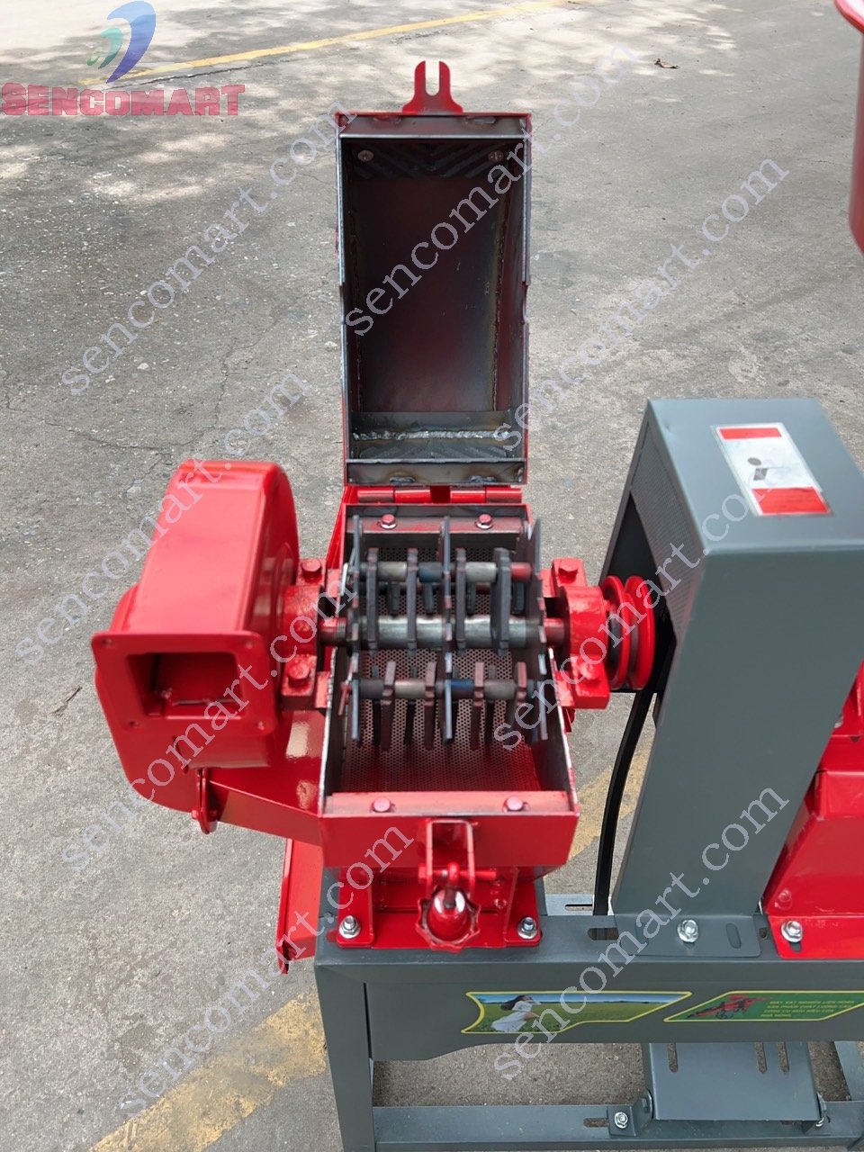 Máy Xay Xát Lúa Gạo 3 Chức Năng Toàn Phát 666, Đầu nghiền búa có quạt hút, Sàng rung lọc sạn cát 3 cấp mới 2022