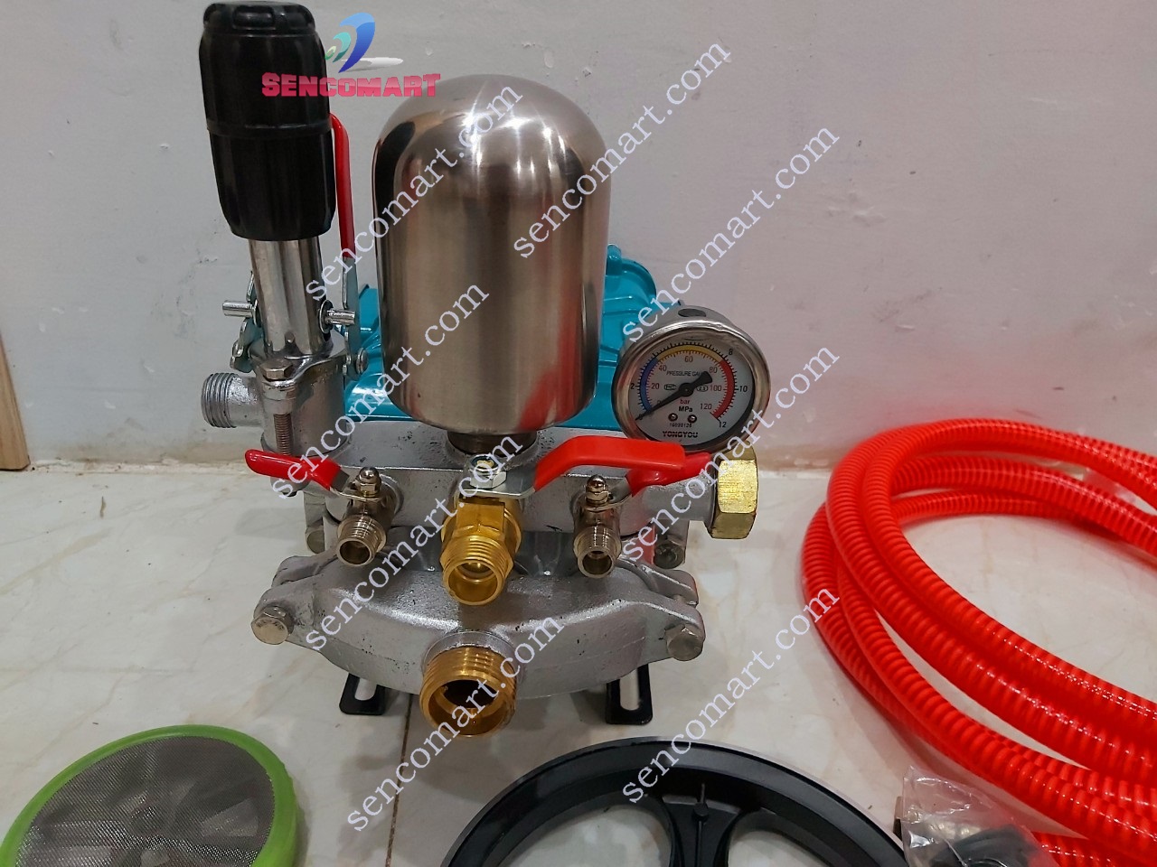 Đầu phun xịt áp lực HUSPANDA HPX30C piston sứ công suất 2HP