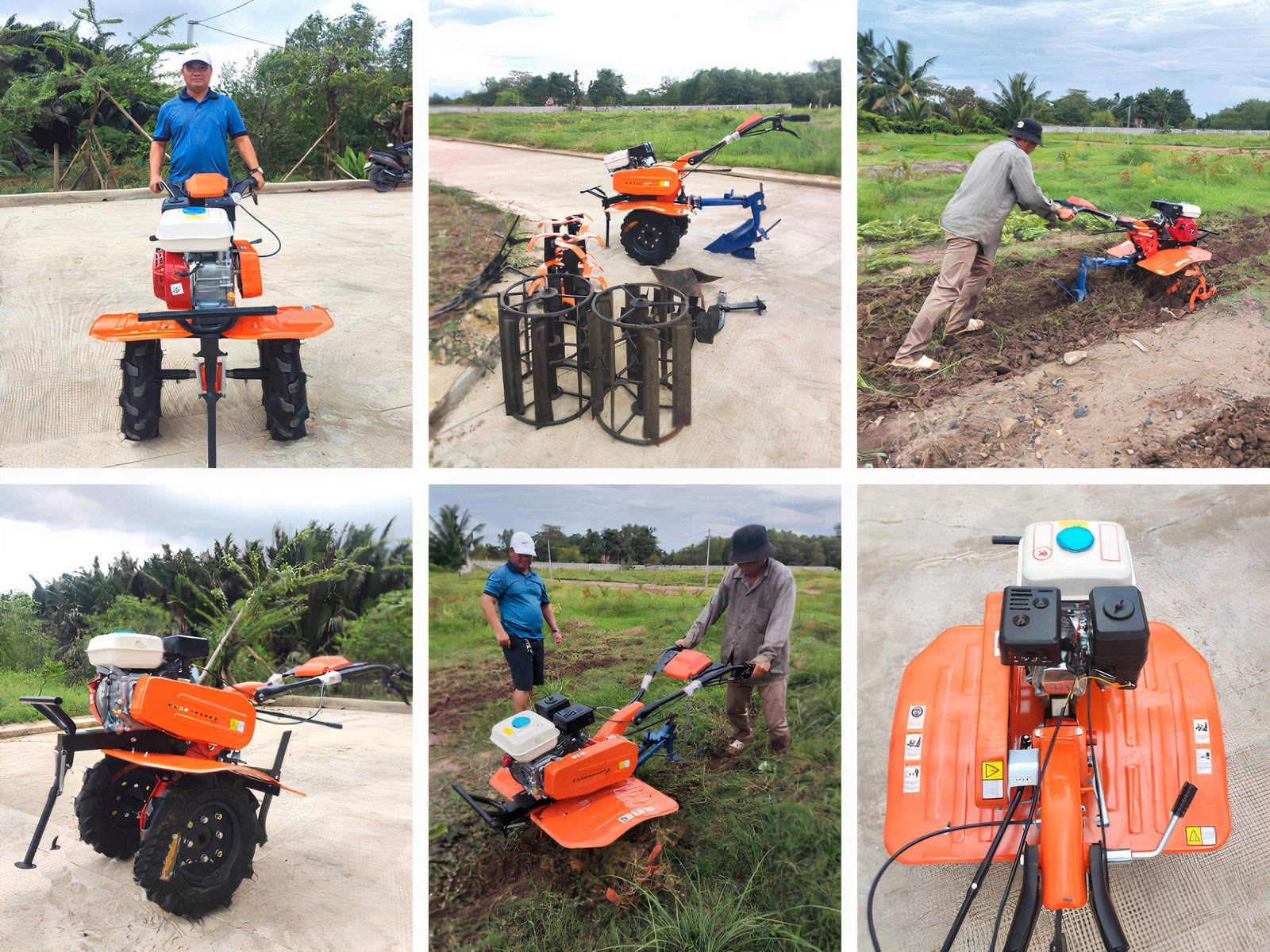 Máy xới đất mini GX200 6,5HP