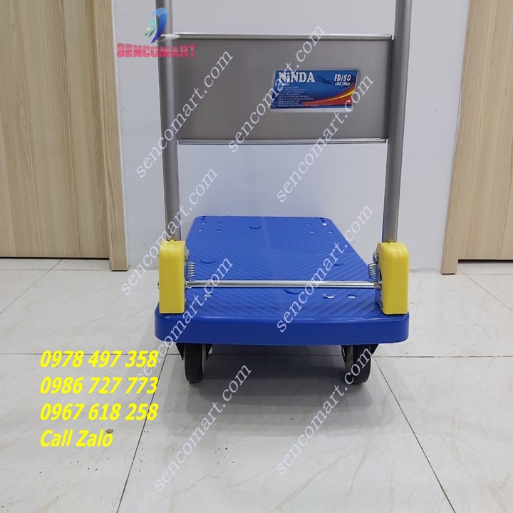 Xe Đẩy Hàng NINDA FD 150- XE Chuyển hàng sàn nhựa tải trọng 150kg