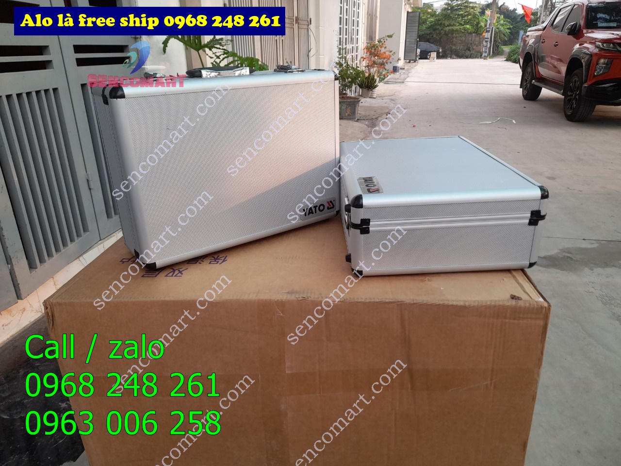 Vali Nhôm đựng đồ nghề chuyên dụng Yato YT-0881ZL