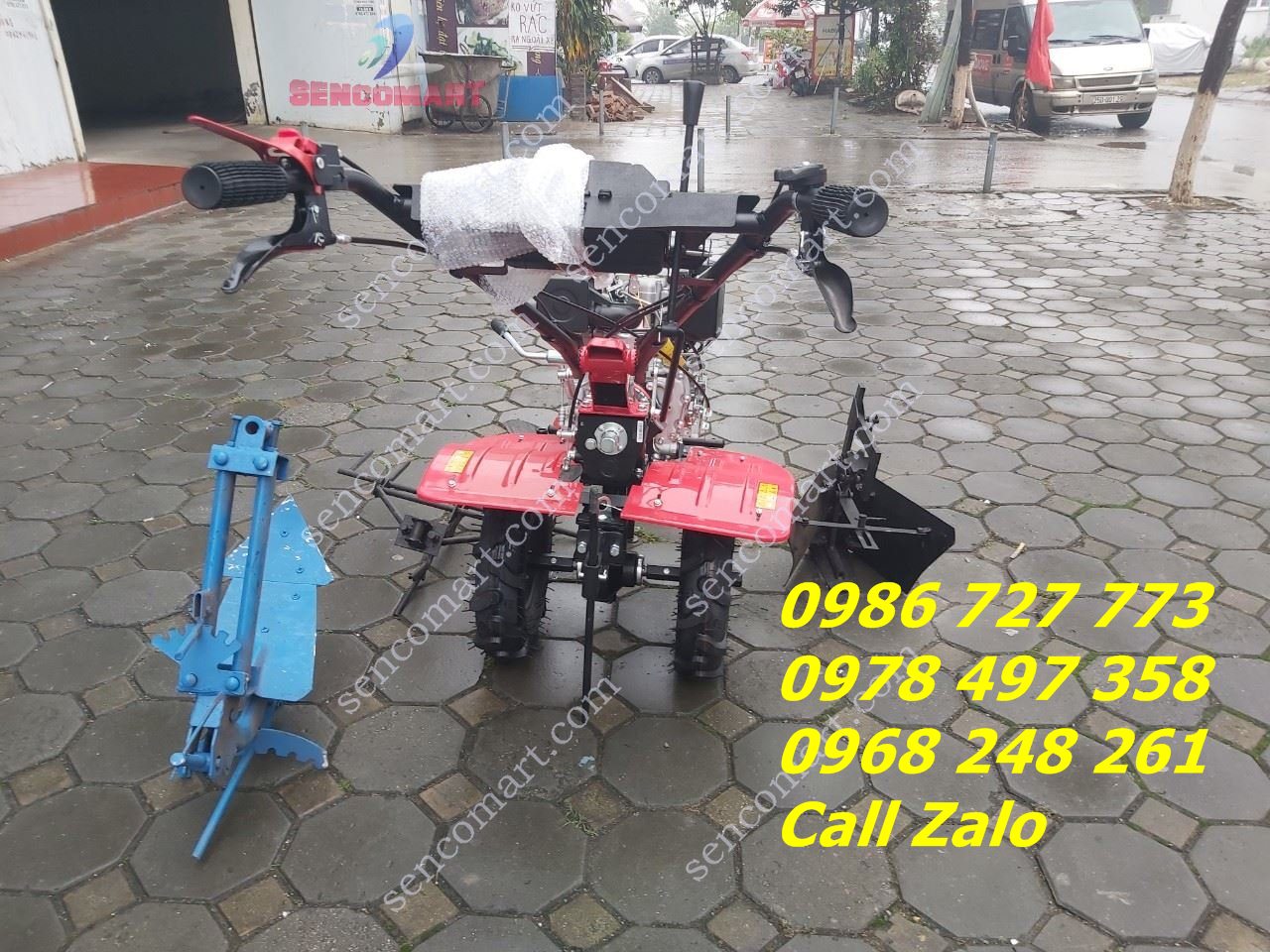 Máy xới đất chạy dầu Kamastsu KM 950H ( có chuyển hướng)