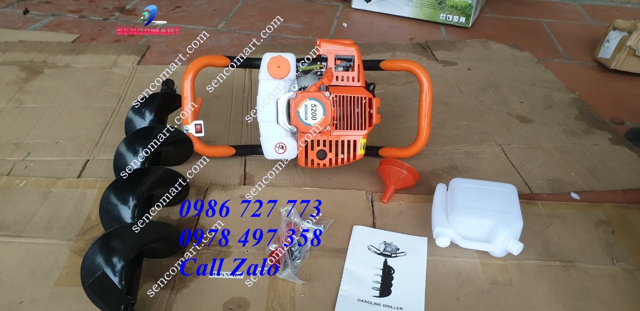 Máy khoan đất, đào hố trồng cây AUGER 52cc