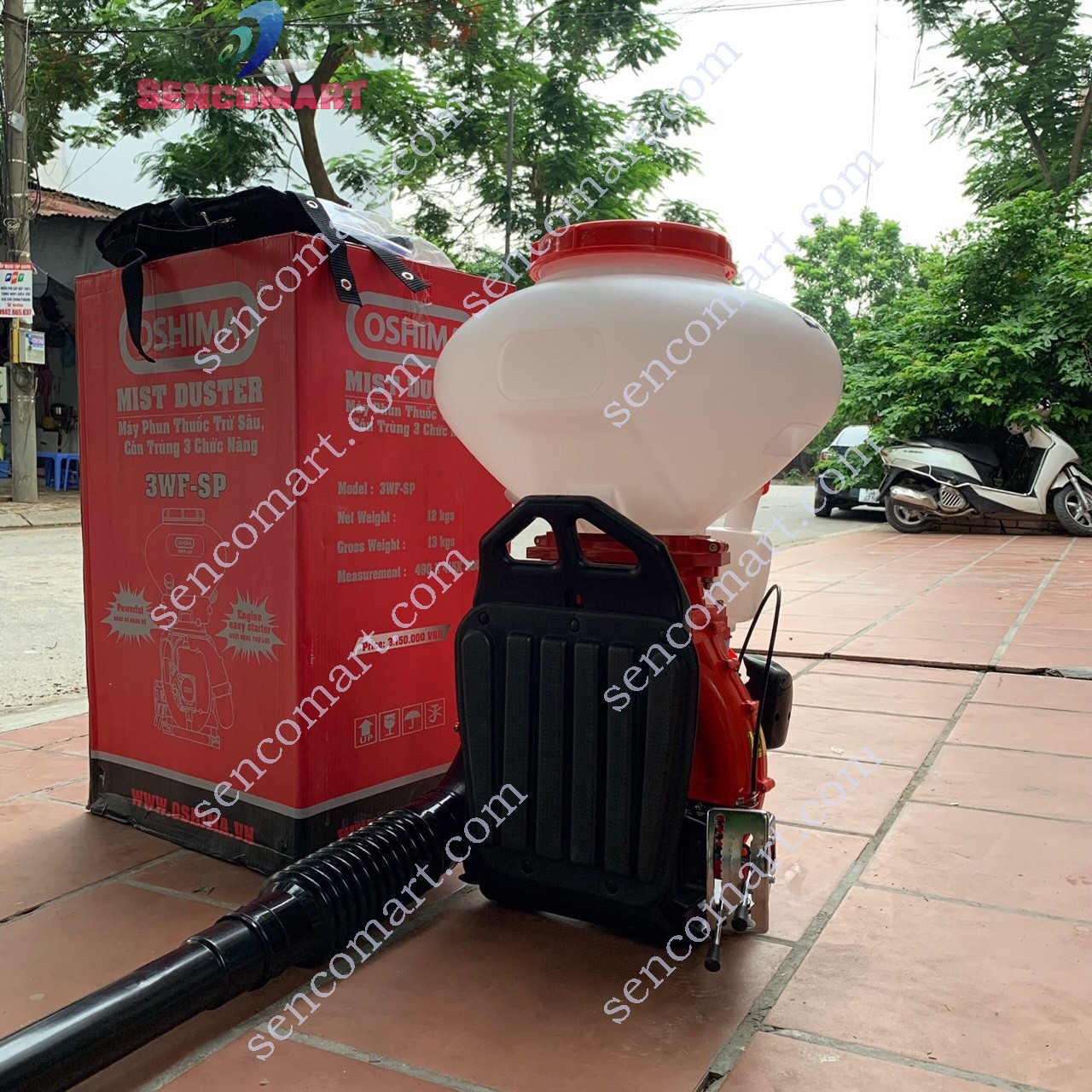 Máy xạ phân đa chức năng OSHIMA 3WF-3A-43