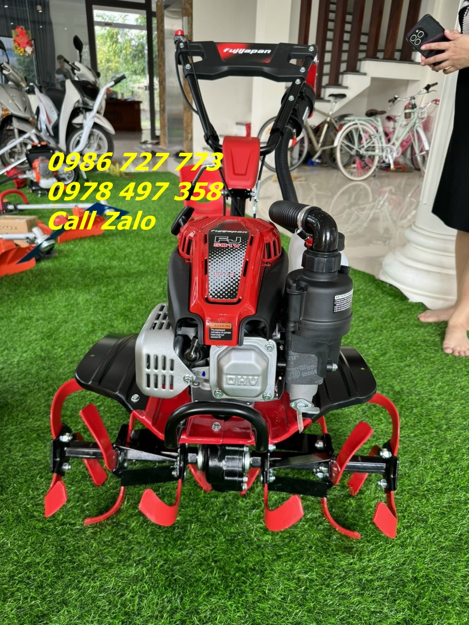 Nhà phân phối máy xới đất fujijapan Fj501 chính hãng nhật bản