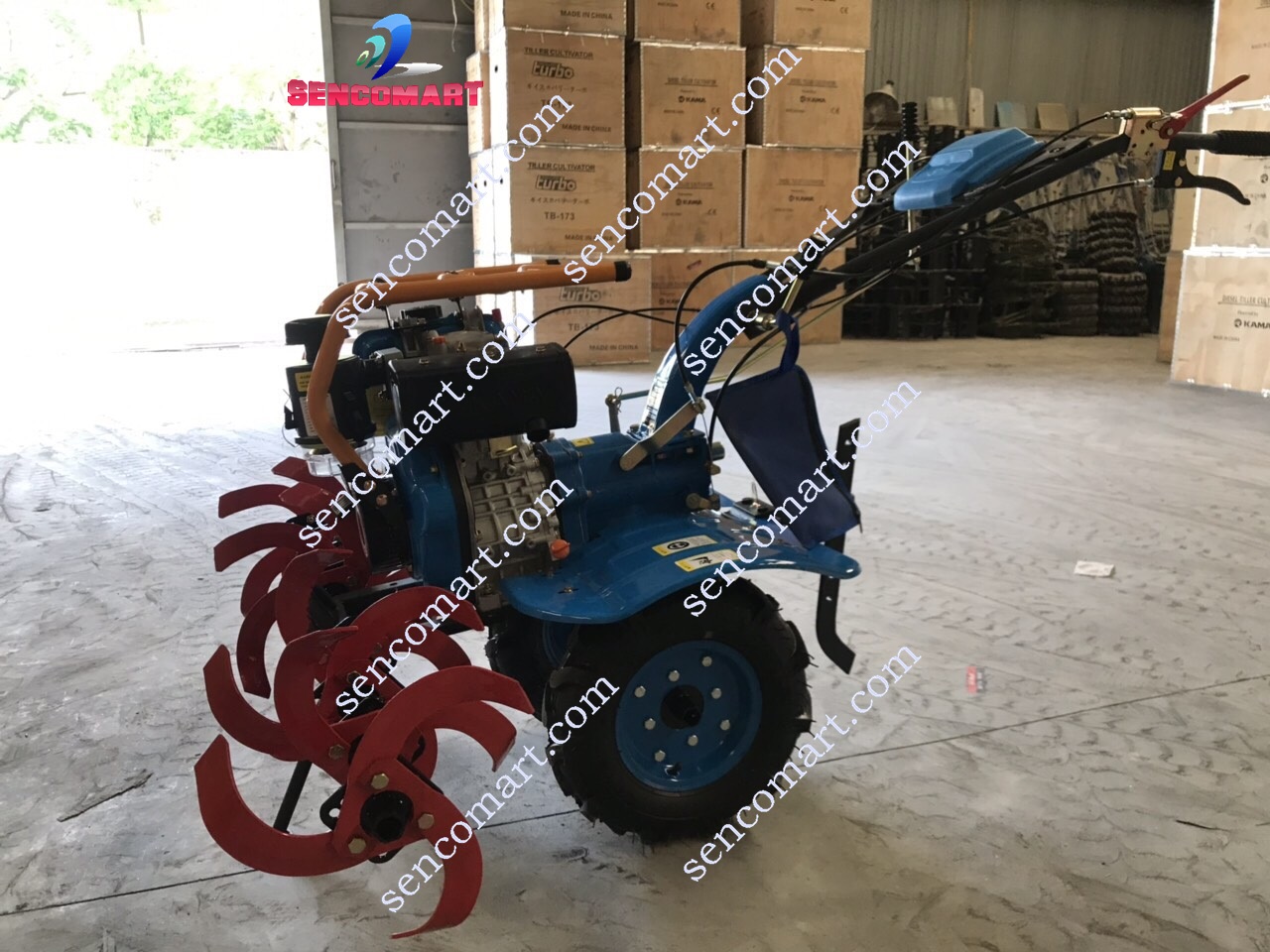 Máy xới đất chạy dầu KAMA 173 chính hãng Đức