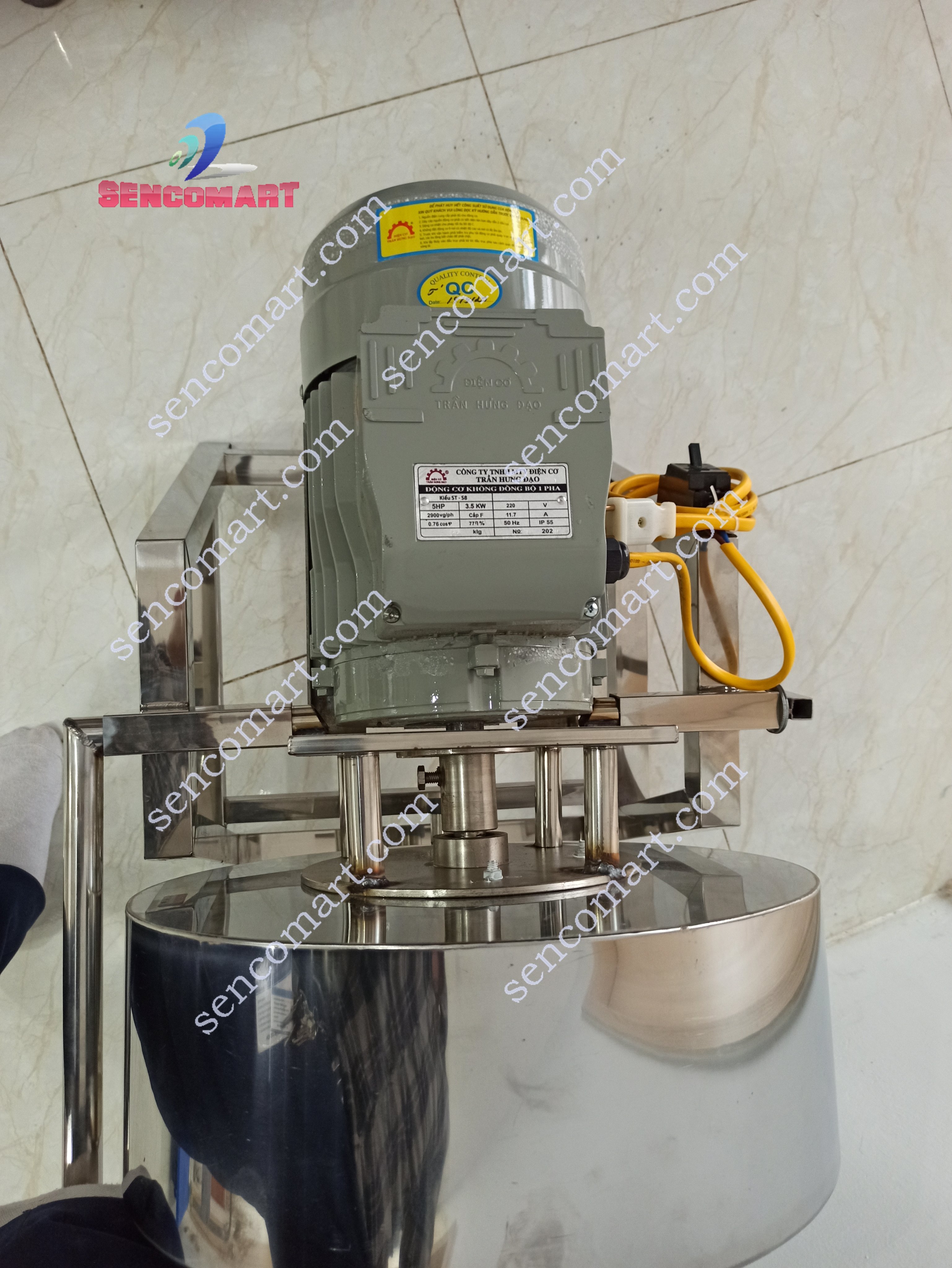 MÁY XAY GIÒ CHẢ CÔNG NGHIỆP LOẠI 3KG MÔ TƠ LÕI ĐỒNG 100%