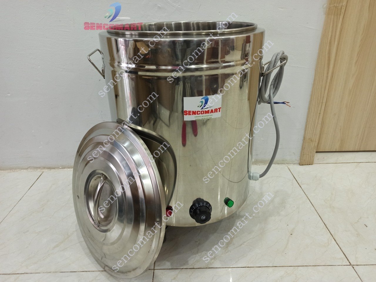 Nồi nấu nước lèo, nấu phở, bánh chưng 40 Lít bằng mâm nhiệt nhập khẩu