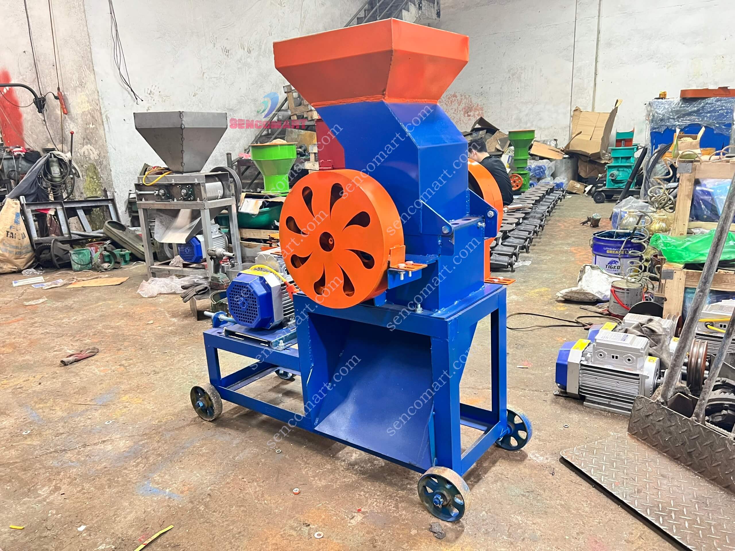 Máy Băm Xơ Dừa B250 Phiên Bản 2024