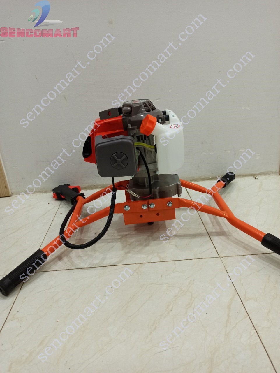 Máy khoan đất trồng cây Mitsubishi TB43 công suất 2,2kw- Máy đào lỗ, khoan hố dung tích xi lanh 68cc