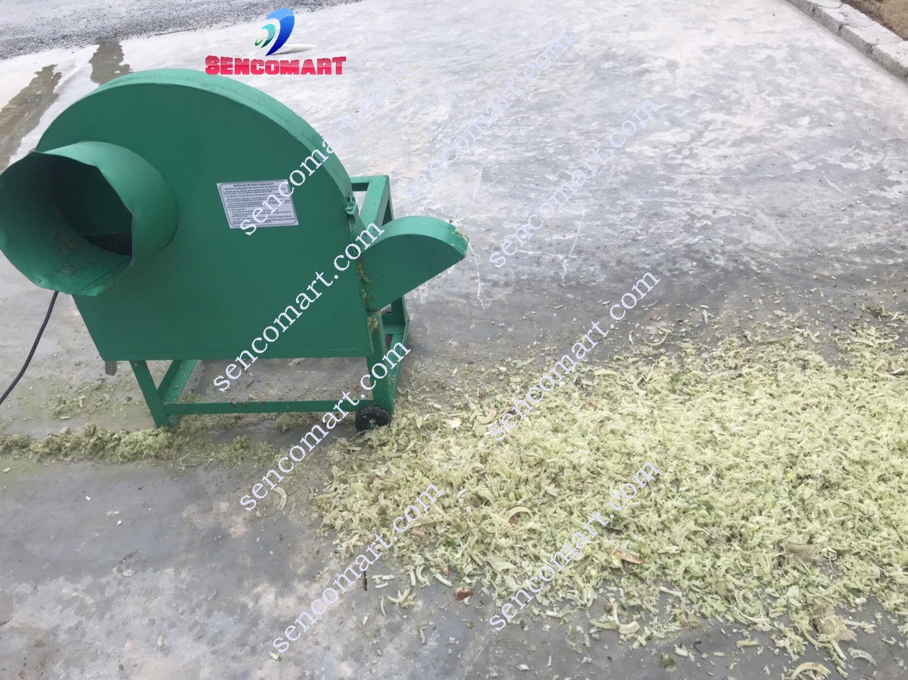 Máy thái chuối thô cửa ngang Senco 2021