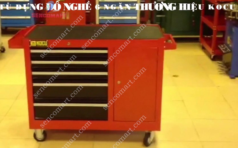 Tủ đựng đồ nghề 6 ngăn Kocu KC-38