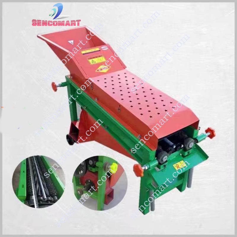 Máy Lột Vỏ Ngô, Máy Bóc Bẹ Ngô, Lột Vỏ Bắp 4 trục  LVN-4T