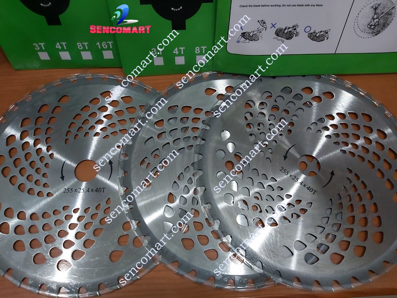 Lưỡi cắt cỏ tròn răng cưa cao cấp